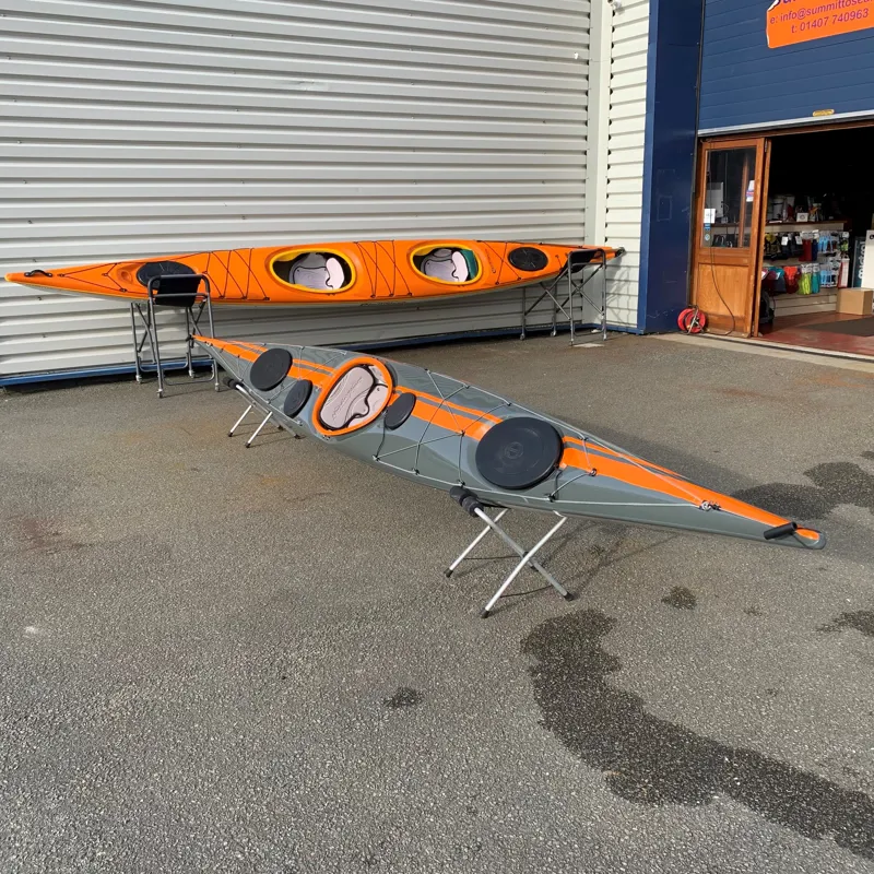 North Shore Voyager 17.2 Sea Kayak - Carbon Kevlar Construction - Custom Colours-3